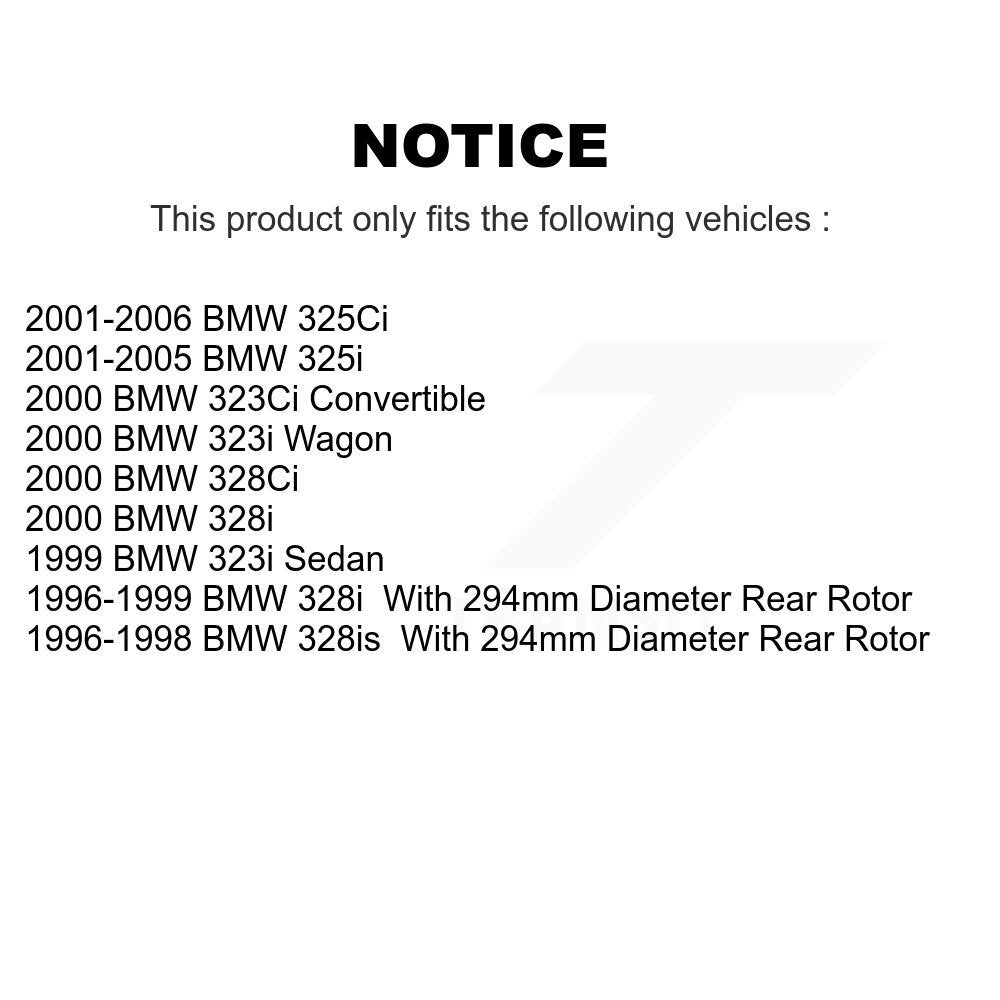Disc Brake Rotor Kit-KG-100527 - Kit.bestparts.ca