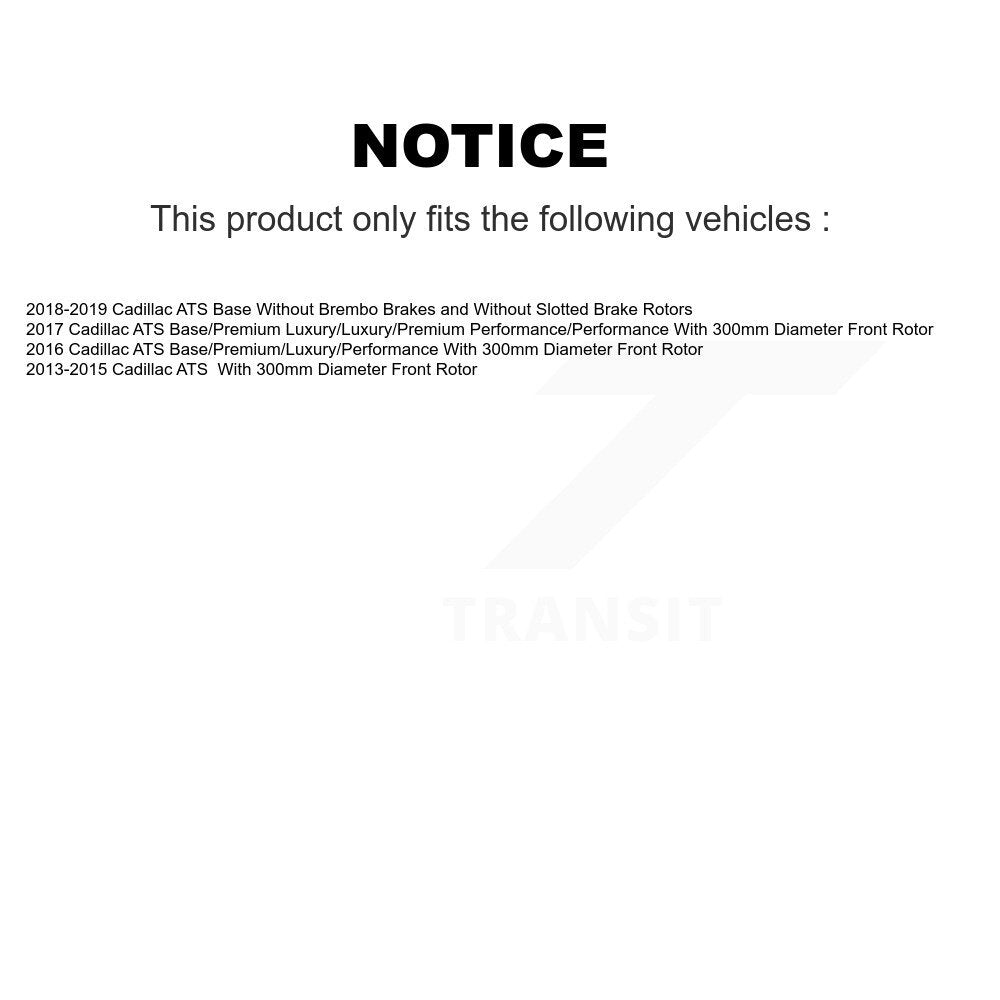 Disc Brake Rotor Kit-KG-100753 - Kit.bestparts.ca