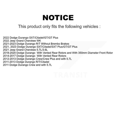 Disc Brake Rotor Kit-KG-100854 - Kit.bestparts.ca