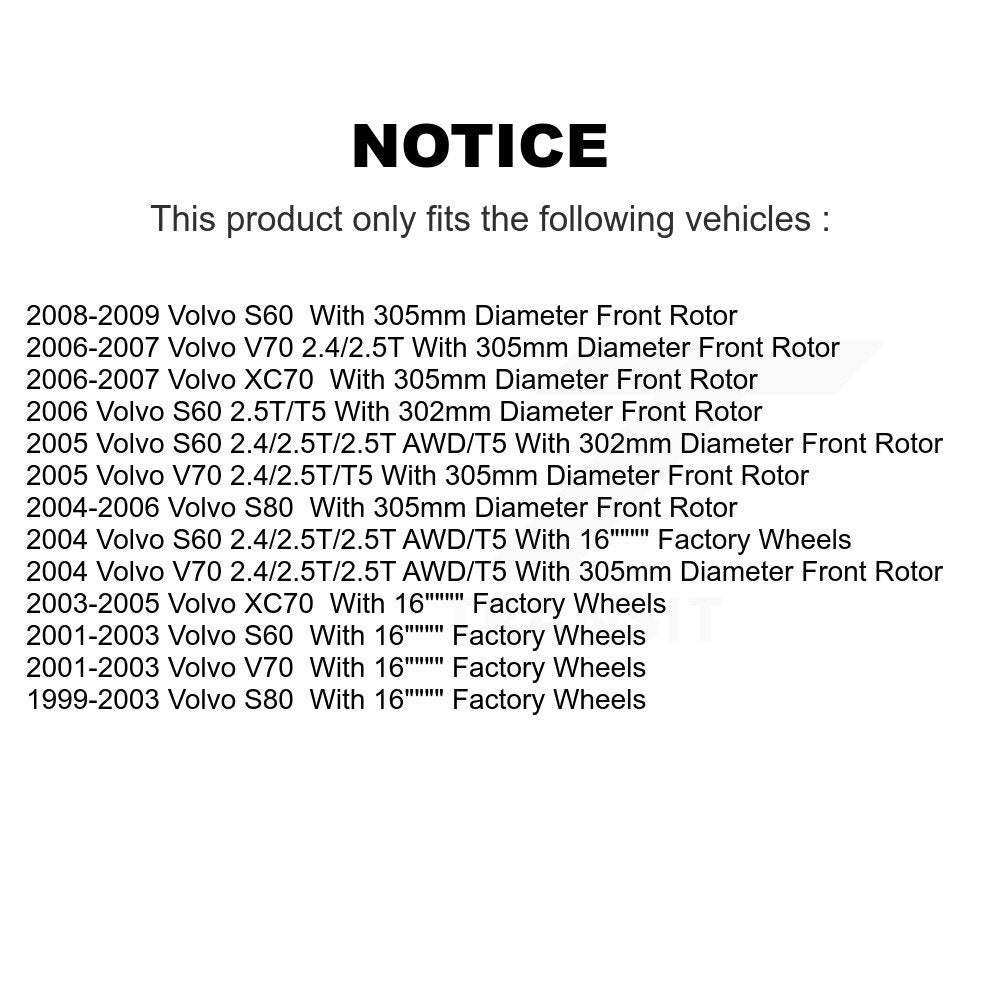 Disc Brake Rotor Kit-KG-100909 - Kit.bestparts.ca