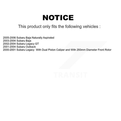 Disc Brake Rotor Kit-KG-100937 - Kit.bestparts.ca