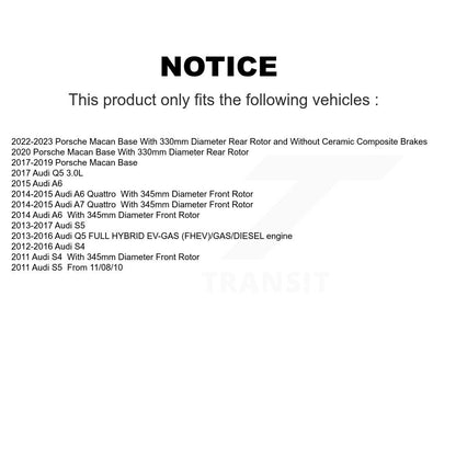Disc Brake Rotor Kit-KG-101106 - Kit.bestparts.ca