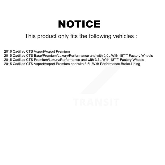 Disc Brake Rotor Kit-KG-101230 - Kit.bestparts.ca
