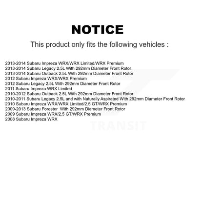 Disc Brake Rotor Kit-KG-101253 - Kit.bestparts.ca