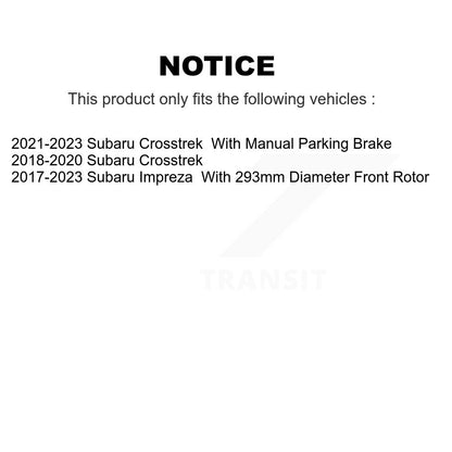 Disc Brake Rotor Kit-KG-101304 - Kit.bestparts.ca