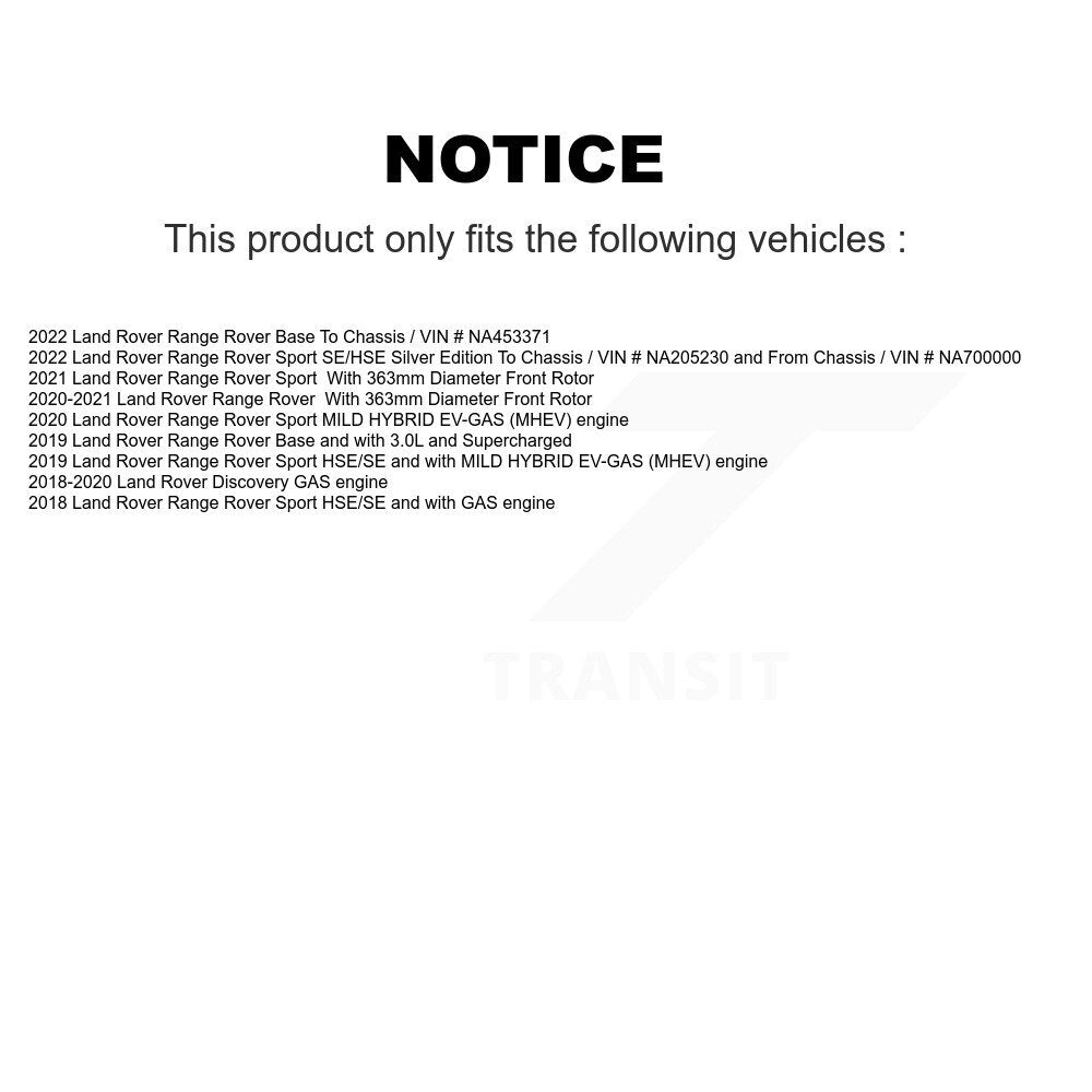 Disc Brake Rotor Kit-KG-101340 - Kit.bestparts.ca