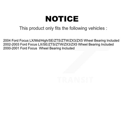 Disc Brake Rotor Hub Assembly Kit-KG-101434 - Kit.bestparts.ca
