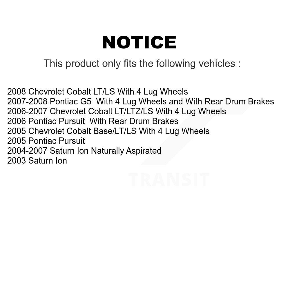 Disc Brake Rotor Hub Assembly Kit-KG-101443 - Kit.bestparts.ca