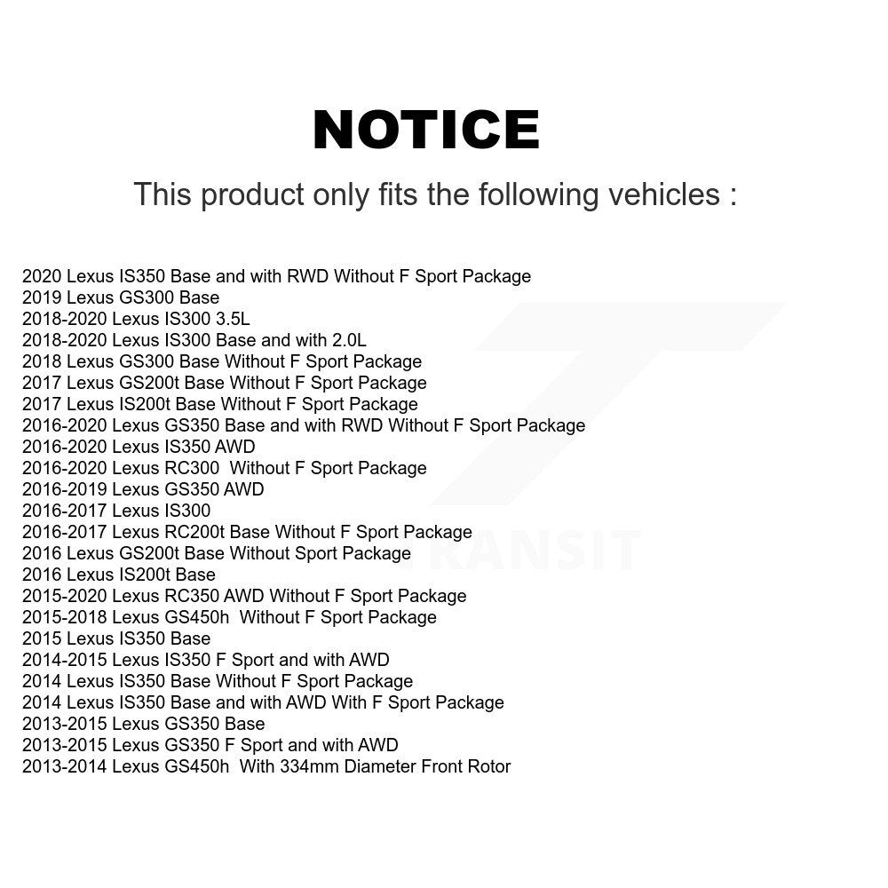 Disc Brake Rotor Kit-KG-101475 - Kit.bestparts.ca