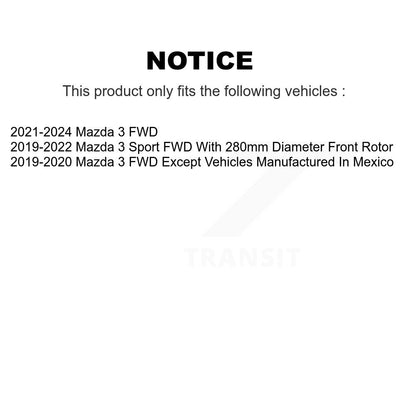 Disc Brake Rotor Kit-KG-101591 - Kit.bestparts.ca