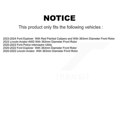 Disc Brake Rotor Kit-KG-101622 - Kit.bestparts.ca