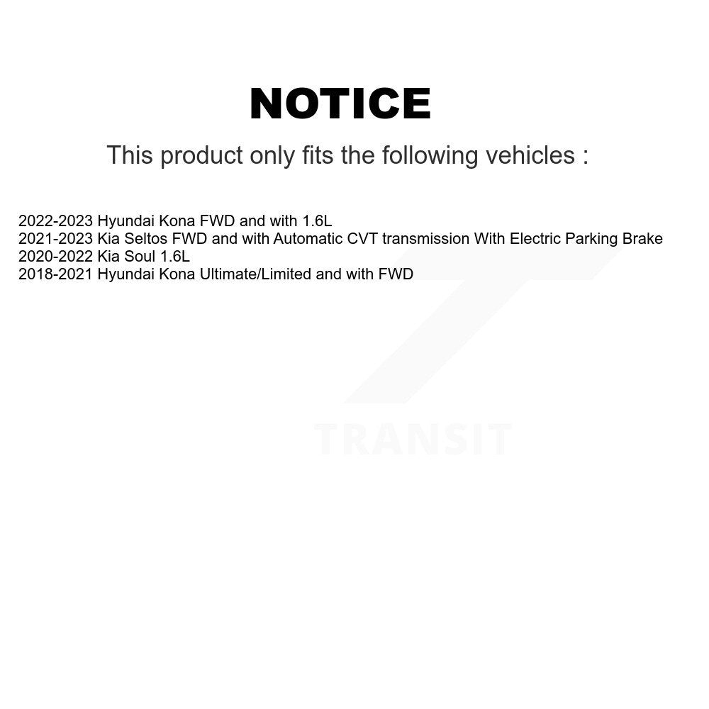 Disc Brake Rotor Kit-KG-101642 - Kit.bestparts.ca