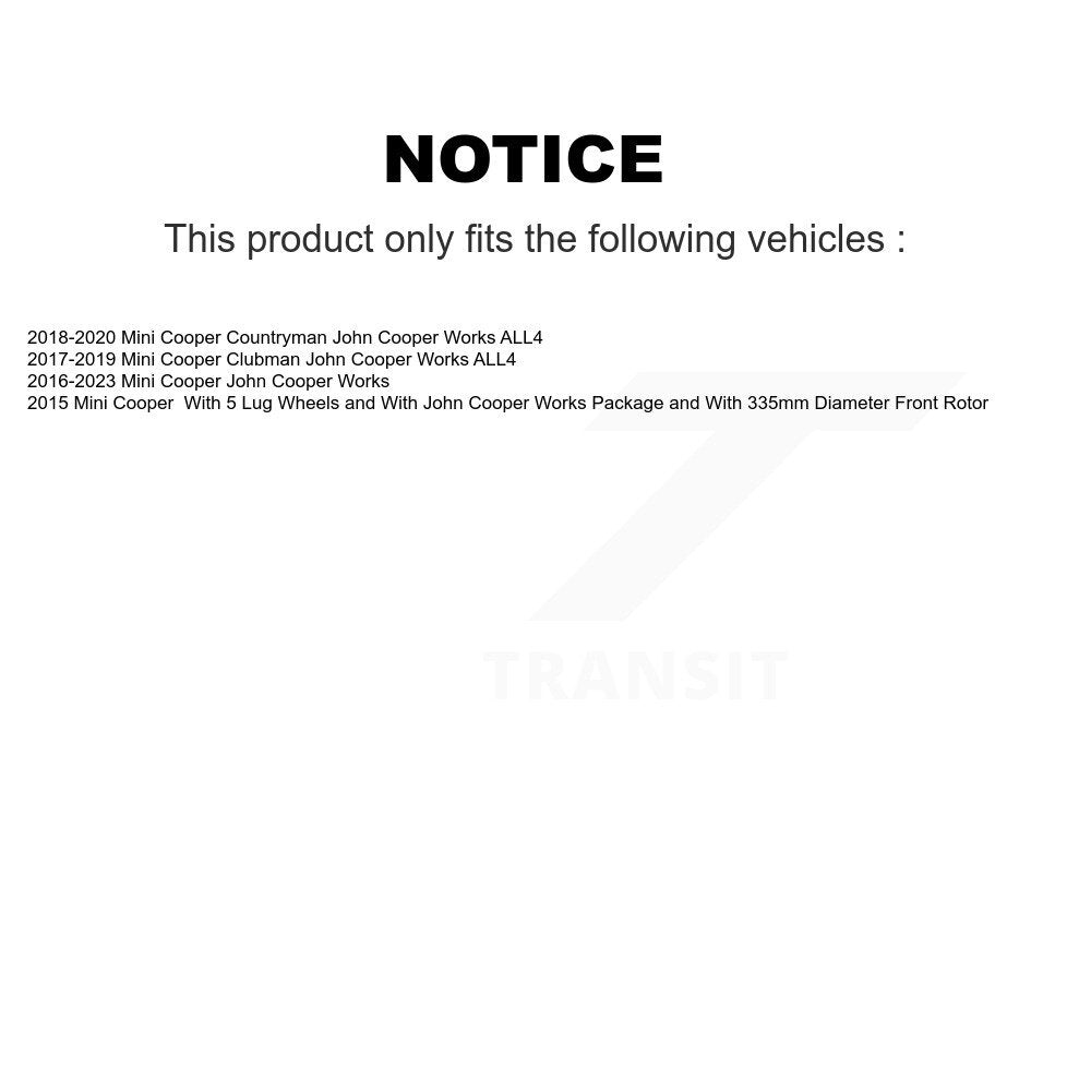 Disc Brake Rotor Kit-KG-101969 - Kit.bestparts.ca