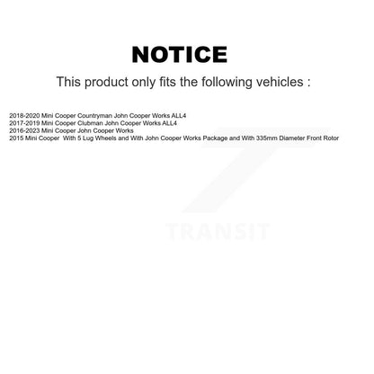 Disc Brake Rotor Kit-KG-101969 - Kit.bestparts.ca