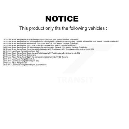 coated disc rotors and ceramic brake pads-kga-100033 - Kit.bestparts.ca