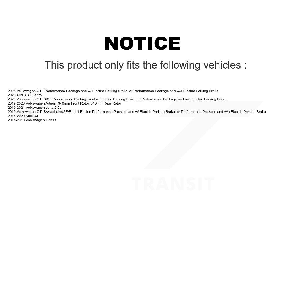 Coated Disc Rotors and Ceramic Brake Pads Kit-KGA-100149 - Kit.bestparts.ca Kit.bestparts.ca
