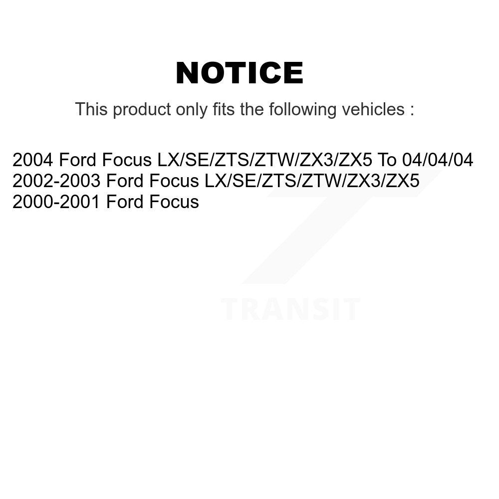 Coated Disc Rotors and Semi-Metallic Brake Pads Kit-KGA-100441 - Kit.bestparts.ca Kit.bestparts.ca
