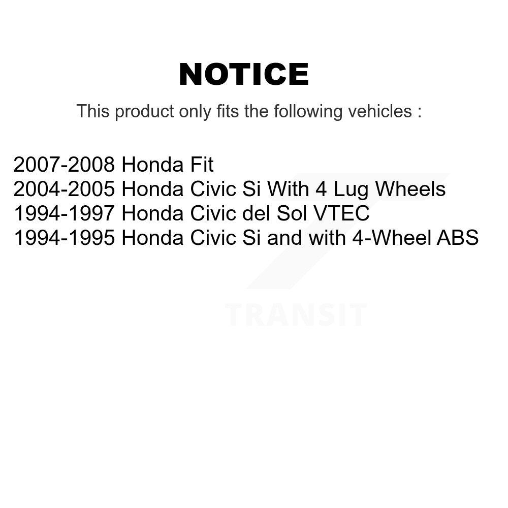 Coated Disc Rotors and Ceramic Brake Pads Kit-KGA-100654 - Kit.bestparts.ca Kit.bestparts.ca