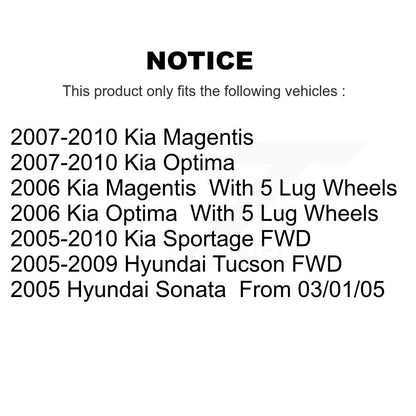 Disc Rotors and Ceramic Brake Pads Kit-KGA-102813 - Kit.bestparts.ca