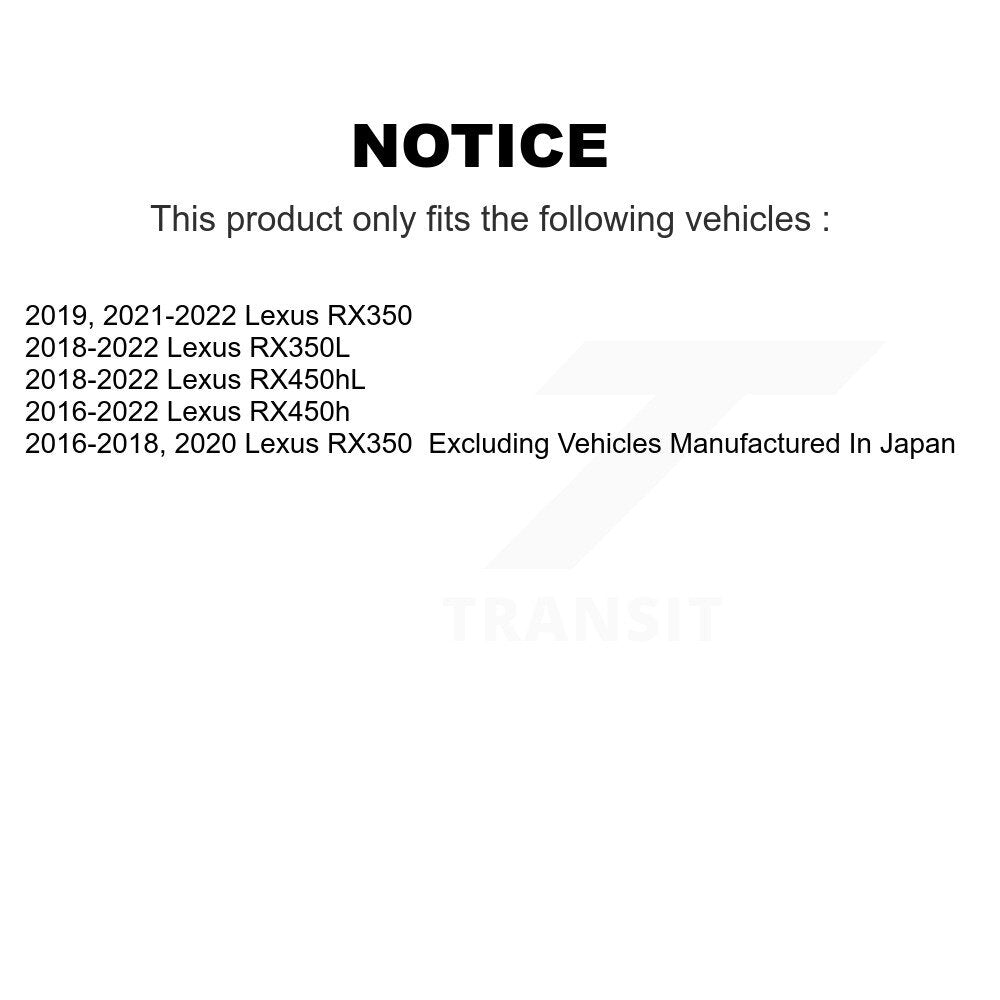 Disc Rotors and Ceramic Brake Pads Kit-KGA-103190 - Kit.bestparts.ca Kit.bestparts.ca