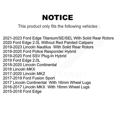 Coated Disc Rotors and Semi-Metallic Brake Pads Kit-KGA-103403 - Kit.bestparts.ca