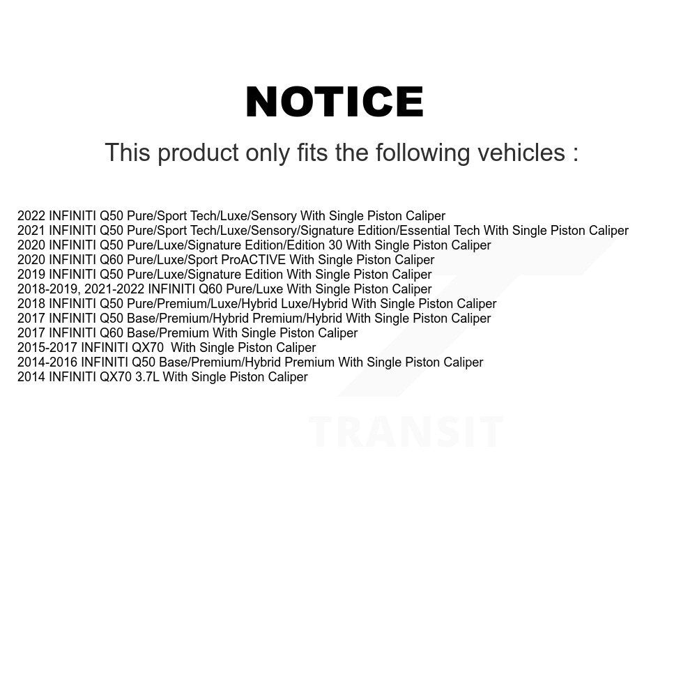 Coated Disc Rotors and Ceramic Brake Pads Kit-KGA-103665 - Kit.bestparts.ca Kit.bestparts.ca