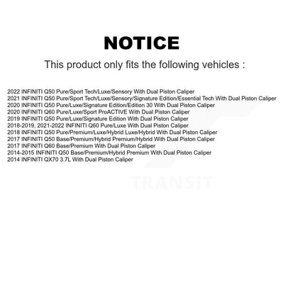 coated disc rotors and ceramic brake pads-kga-103671 - Kit.bestparts.ca