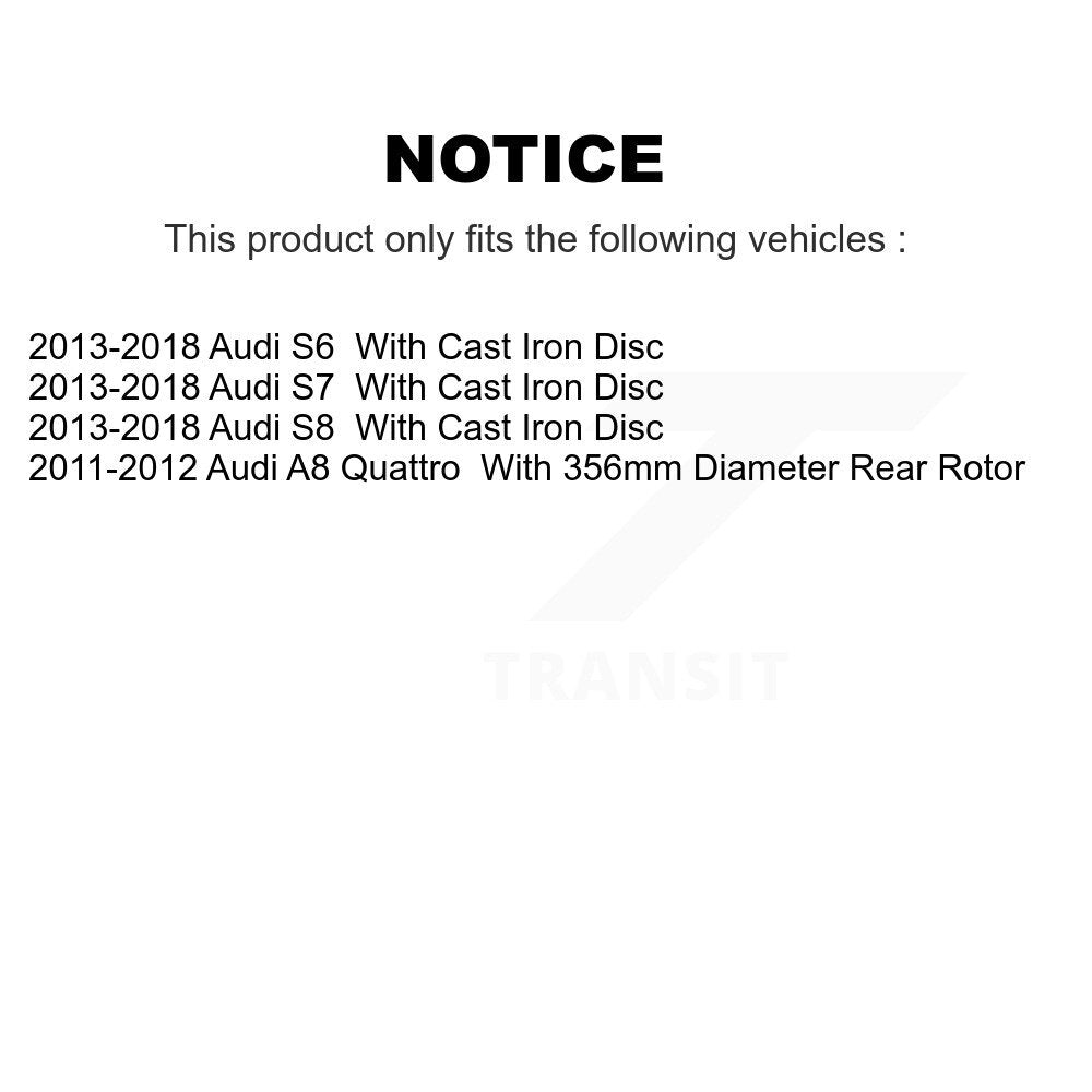 Disc Rotors and Semi-Metallic Brake Pads Kit-KGA-103773 - Kit.bestparts.ca