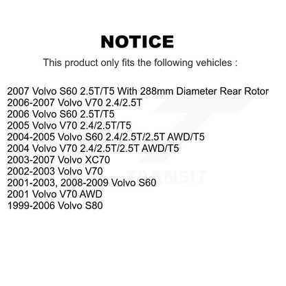 Coated Disc Rotors and Semi-Metallic Brake Pads Kit-KGA-103999 - Kit.bestparts.ca