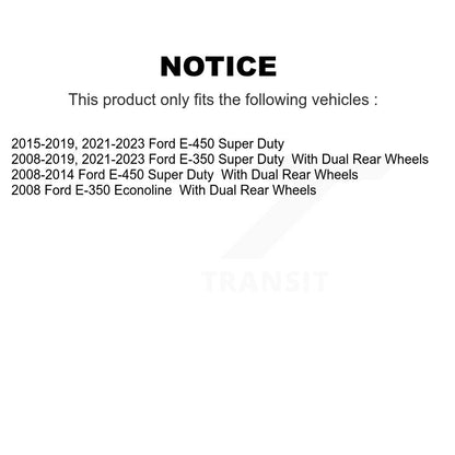 Coated Disc Rotors and Semi-Metallic Brake Pads Kit-KGA-104439 - Kit.bestparts.ca