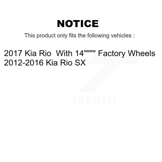 Coated Disc Rotors and Ceramic Brake Pads Kit-KGA-104637 - Kit.bestparts.ca