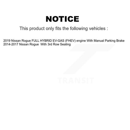 Disc Rotors and Ceramic Brake Pads Kit-KGA-105191 - Kit.bestparts.ca