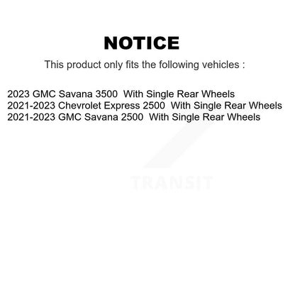 Disc Rotors and Semi-Metallic Brake Pads Kit-KGA-105989 - Kit.bestparts.ca