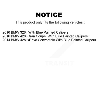 disc rotors and semi metallic brake pads-kga-106995 - Kit.bestparts.ca