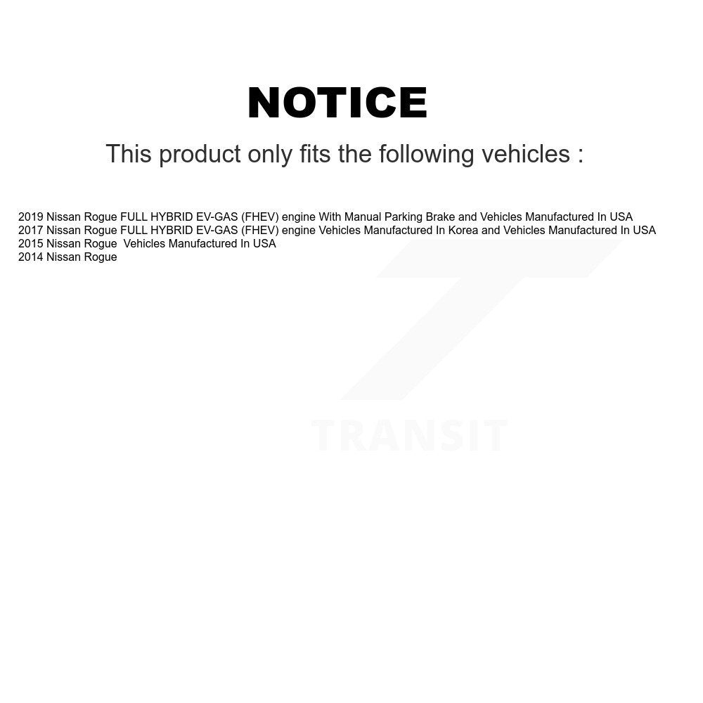 coated disc rotors and ceramic brake pads-kga-107316 - Kit.bestparts.ca