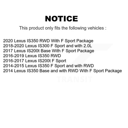 Disc Rotors and Ceramic Brake Pads Kit-KGC-100008 - Kit.bestparts.ca