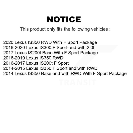 Disc Rotors and Ceramic Brake Pads Kit-KGC-100008 - Kit.bestparts.ca