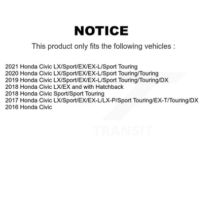 Coated Disc Rotors and Ceramic Brake Pads Kit-KGC-100027 - Kit.bestparts.ca