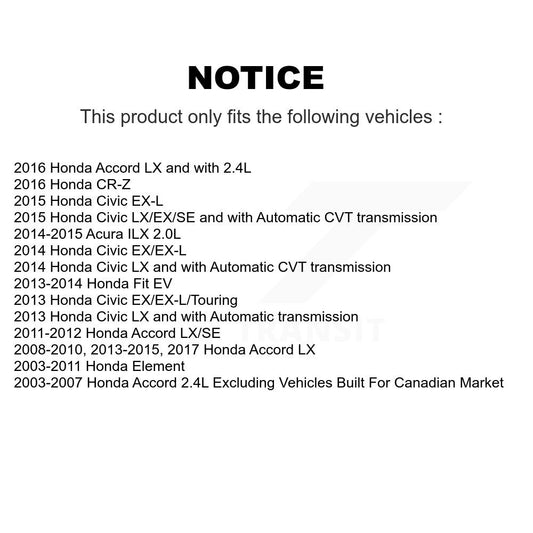 Coated Disc Rotors and Ceramic Brake Pads Kit-KGC-100032 - Kit.bestparts.ca