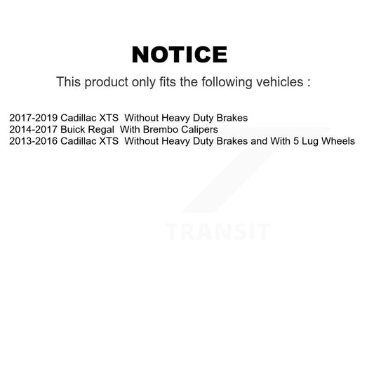 Disc Rotors and Ceramic Brake Pads Kit-KGC-100045 - Kit.bestparts.ca