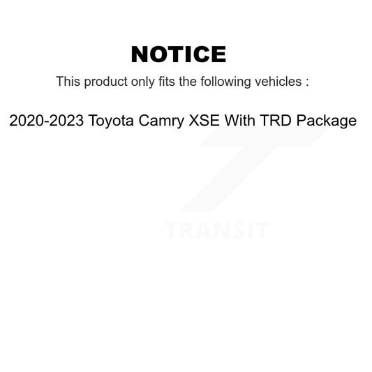Coated Disc Rotors and Ceramic Brake Pads Kit-KGC-100068 - Kit.bestparts.ca