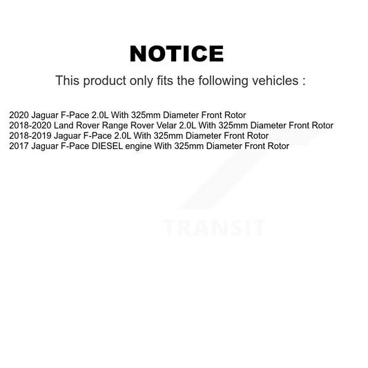 Disc Rotors and Ceramic Brake Pads Kit-KGC-100073 - Kit.bestparts.ca