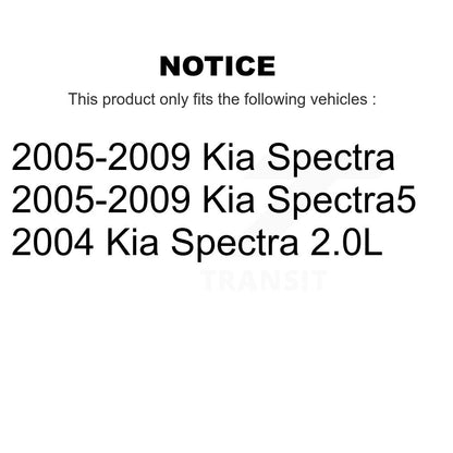 Coated Disc Rotors and Ceramic Brake Pads Kit-KGC-100111 - Kit.bestparts.ca