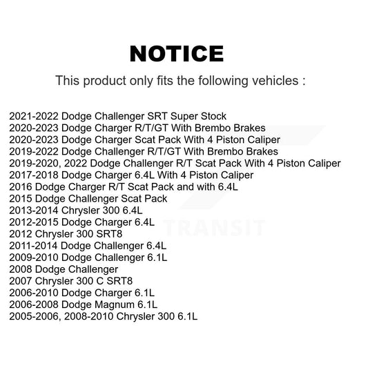 Coated Disc Rotors and Ceramic Brake Pads Kit-KGC-100125 - Kit.bestparts.ca