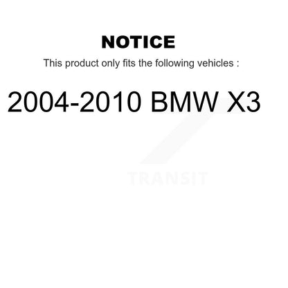 Coated Disc Rotors and Ceramic Brake Pads Kit-KGC-100260 - Kit.bestparts.ca