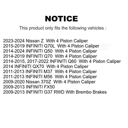Coated Disc Rotors and Ceramic Brake Pads Kit-KGC-100270 - Kit.bestparts.ca