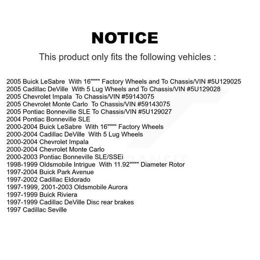 Coated Disc Rotors and Ceramic Brake Pads Kit-KGC-100293 - Kit.bestparts.ca