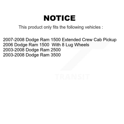 Coated Disc Rotors and Ceramic Brake Pads Kit-KGC-100301 - Kit.bestparts.ca