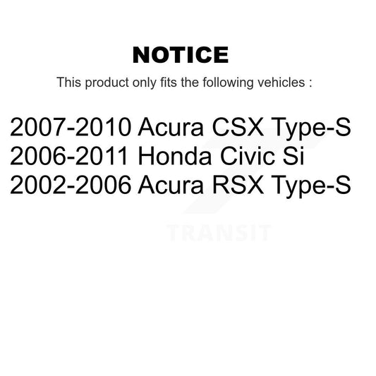 Coated Disc Rotors and Ceramic Brake Pads Kit-KGC-100305 - Kit.bestparts.ca