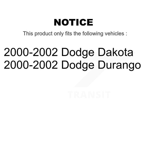 Coated Disc Rotors and Ceramic Brake Pads Kit-KGC-100332 - Kit.bestparts.ca